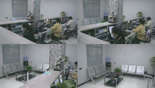 室内小型办公室高清在线视频素材下载