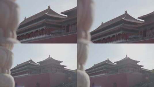 北京故宫太和门01高清在线视频素材下载