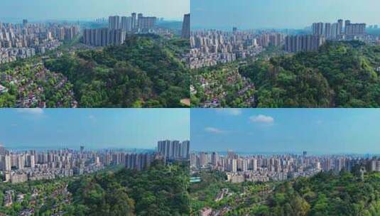 重庆城市建筑大全景高清在线视频素材下载