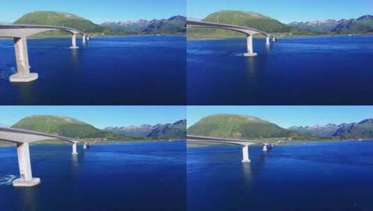 岛上的桥高清在线视频素材下载