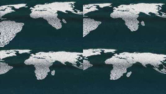 全球地图场景片头高清在线视频素材下载