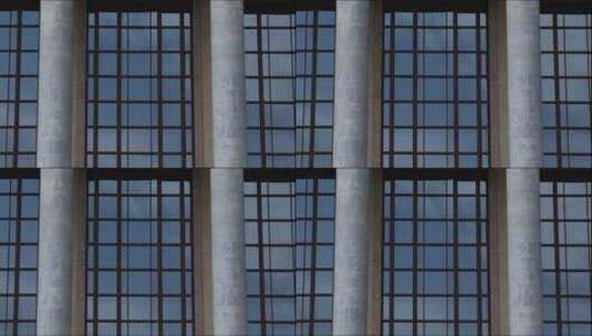 人民大会堂玻璃窗高清在线视频素材下载