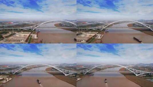 宁波明州大桥高清在线视频素材下载