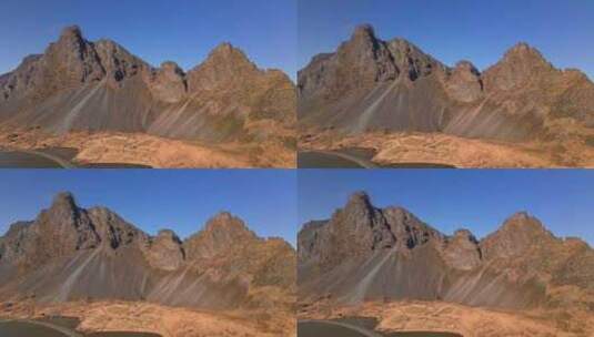 山脉，埃斯特拉霍恩山，风景，景观高清在线视频素材下载