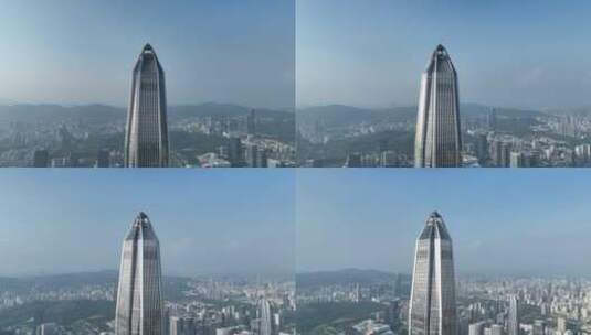 深圳平安金融中心高清在线视频素材下载