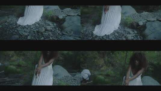 传统仪式中的女人高清在线视频素材下载