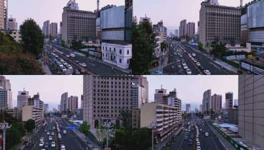 昆明CBD北京路高清在线视频素材下载