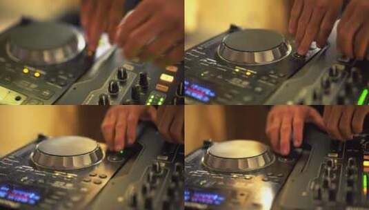 DJ作曲人高清在线视频素材下载