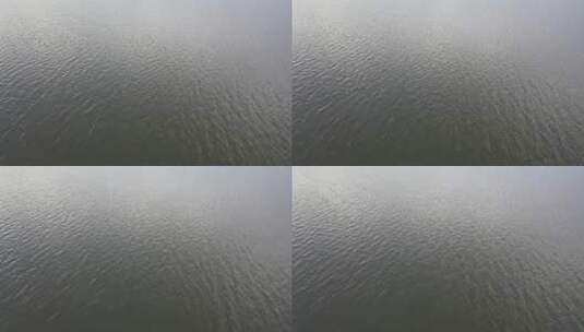 航拍水面飞行俯拍海面湖面河面江面水平面飞高清在线视频素材下载
