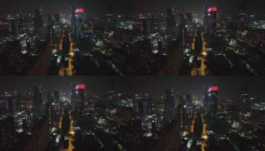 广州琶洲磨碟沙夜景高清在线视频素材下载