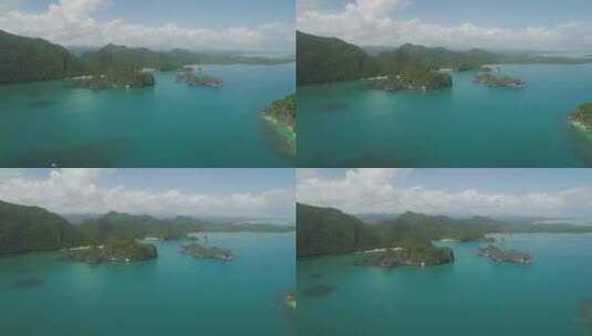 卡拉莫群岛海景，南卡马林斯，菲律宾高清在线视频素材下载