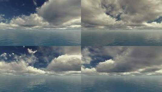 天空海洋高清在线视频素材下载