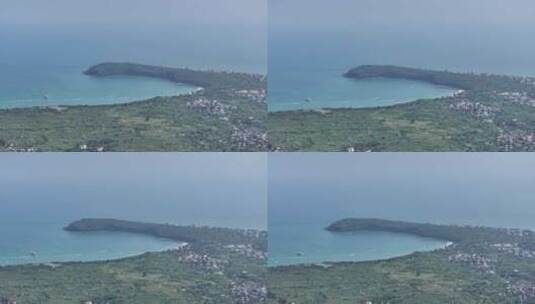 涠洲岛航拍空境高清在线视频素材下载