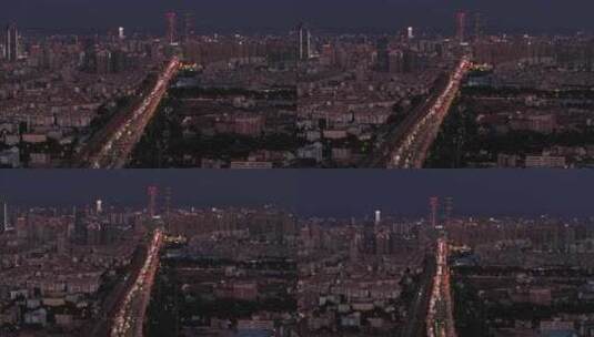 昆明城市高架高清在线视频素材下载