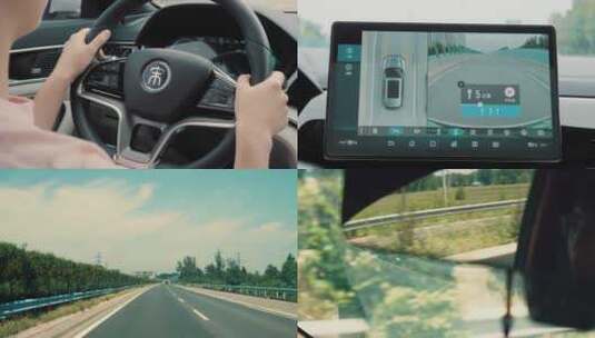 汽车开车导航高清在线视频素材下载