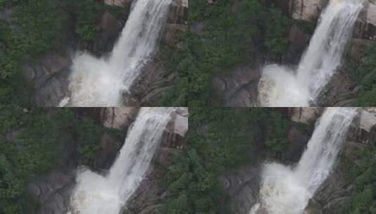 雨后泰山，飞瀑流泉高清在线视频素材下载