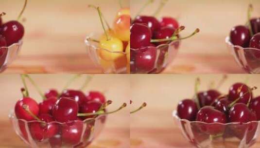 各种颜色的野生樱桃 (3)高清在线视频素材下载