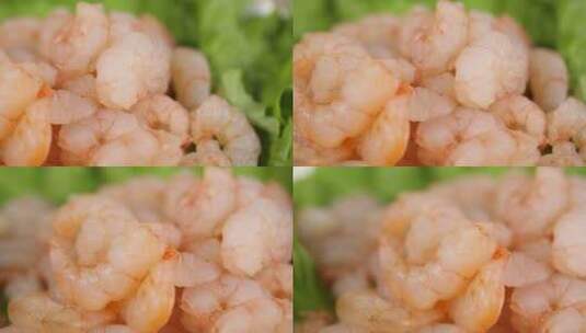 虾仁虾肉海米大虾高清在线视频素材下载