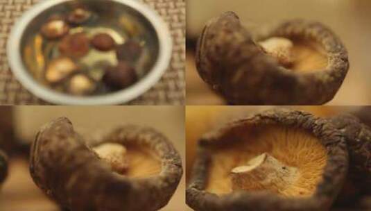 【镜头合集】清洗干香菇  (1)高清在线视频素材下载