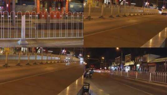 【镜头合集】夜晚街道车辆车流交通高清在线视频素材下载