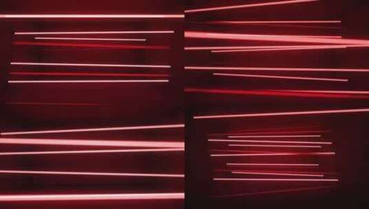 红色动感灯管闪动舞蹈大屏潮牌背景素材高清在线视频素材下载