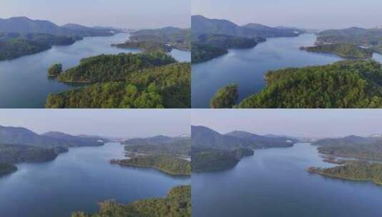 中山长江水库自然保护区高清在线视频素材下载
