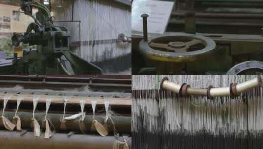 南海丝都制丝机器实拍高清在线视频素材下载