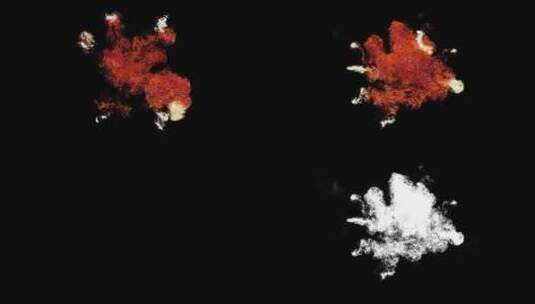多爆红爆炸无缝循环高清在线视频素材下载