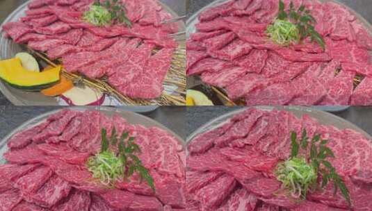 日本和牛 日本雪花牛肉 0194高清在线视频素材下载