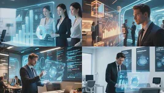 高端商务科技办公高清在线视频素材下载