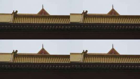 故宫-屋顶4高清在线视频素材下载