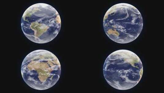 高清实拍地球旋转高清在线视频素材下载