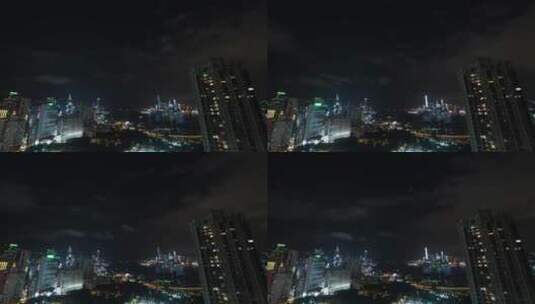 夜晚城市灯光高清在线视频素材下载