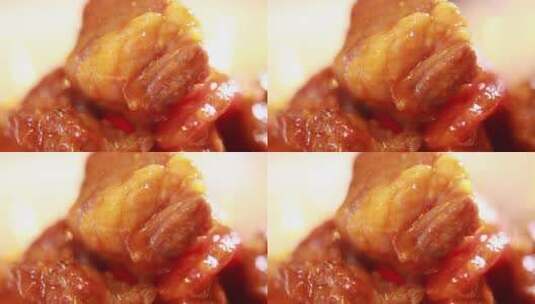 土豆西红柿炖牛腩出锅高清在线视频素材下载