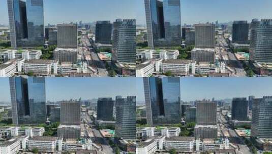 深圳金融科技大厦 写字楼 办公区高清在线视频素材下载
