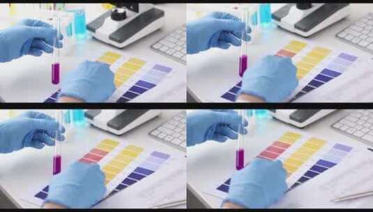 拿着试管准备测试高清在线视频素材下载