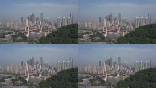 重庆渝中区解放碑城市空镜头高清在线视频素材下载