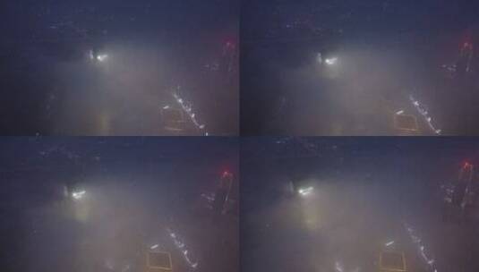 广州市城市夜景航拍高清在线视频素材下载