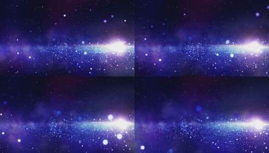 蓝紫色深空螺旋状星系闪光舞台背景高清在线视频素材下载
