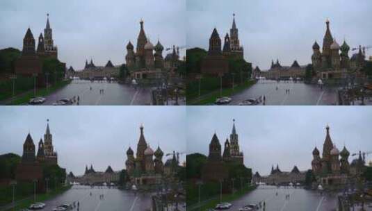 俄罗斯街景高清在线视频素材下载