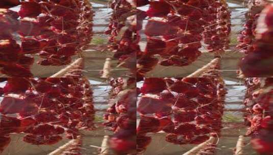 四川特产排骨香肠腊肉高清在线视频素材下载