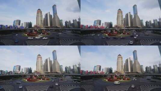 上海明珠环岛高清在线视频素材下载