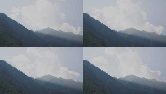 山，云，延时4K高清在线视频素材下载