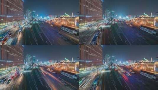 城市交通道路高清在线视频素材下载
