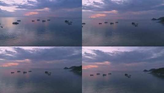 岛上的日落高清在线视频素材下载