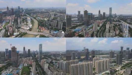 广州磨碟沙城市建筑高清在线视频素材下载