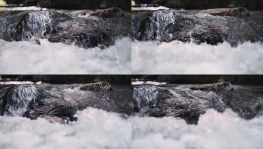 水流体液体水流慢动作流水升格视频高清在线视频素材下载