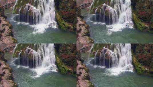 4K-大自然瀑布、流水视频高清在线视频素材下载