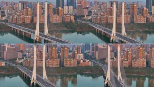4K航拍广东惠州合生大桥10高清在线视频素材下载