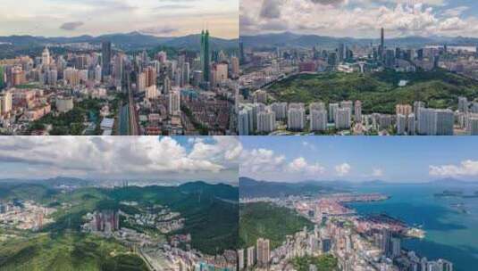 2024深圳城市地标宣传片航拍合集高清在线视频素材下载